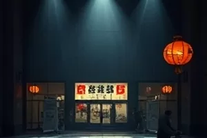 长街灯火封面,长街追光镜头穿过人群